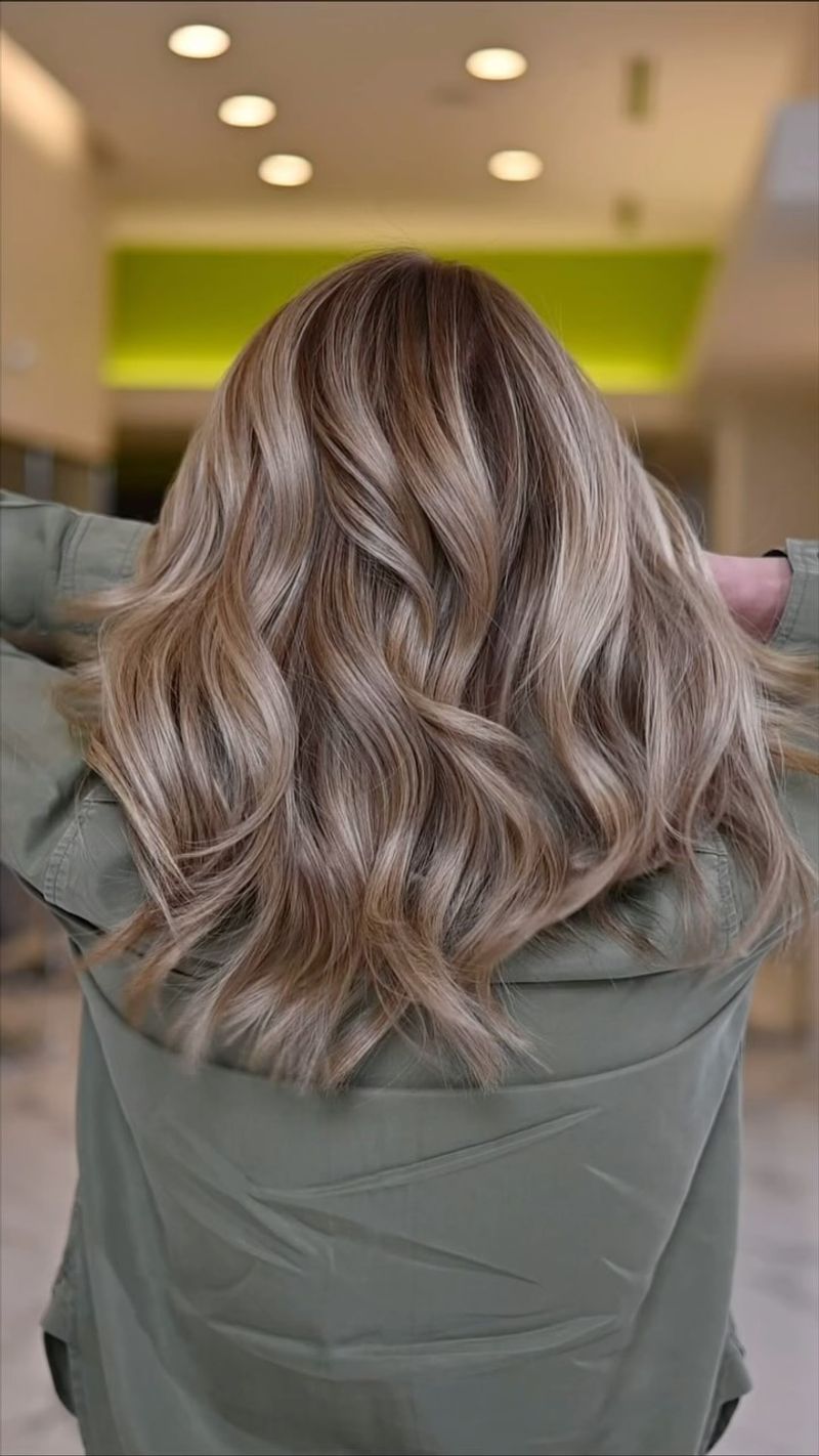 Tousled Layers with Balayage