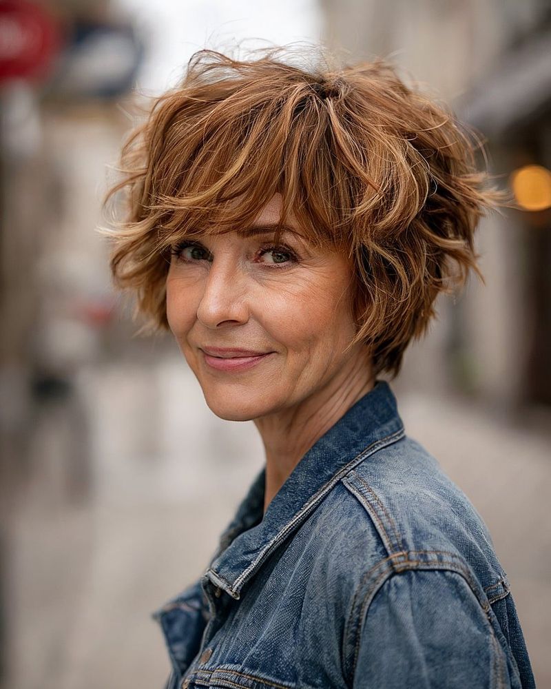 Tapered Nape Pixie