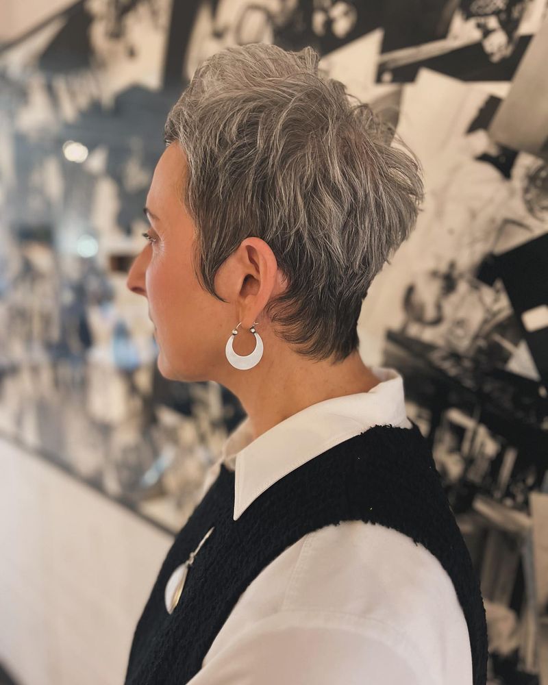 Choppy Textured Pixie
