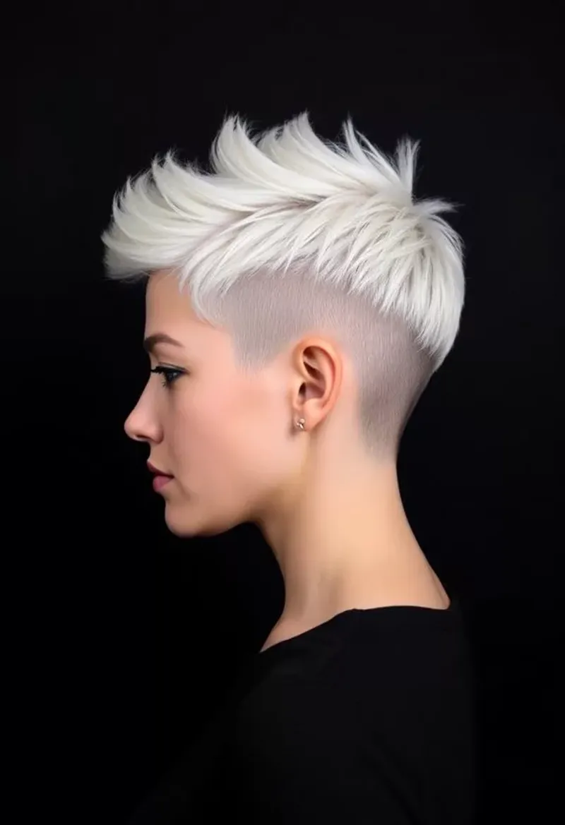 Spiky Pixie with Height