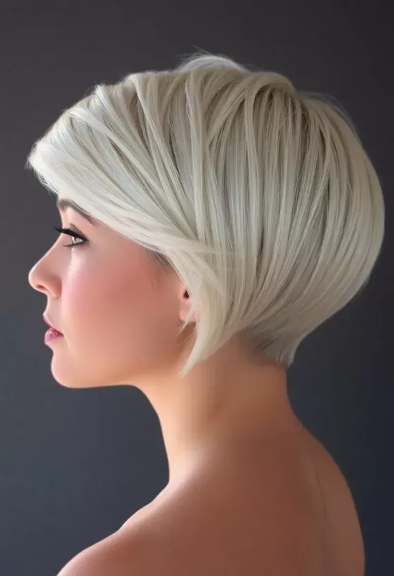 Tapered Pixie with Long Crown