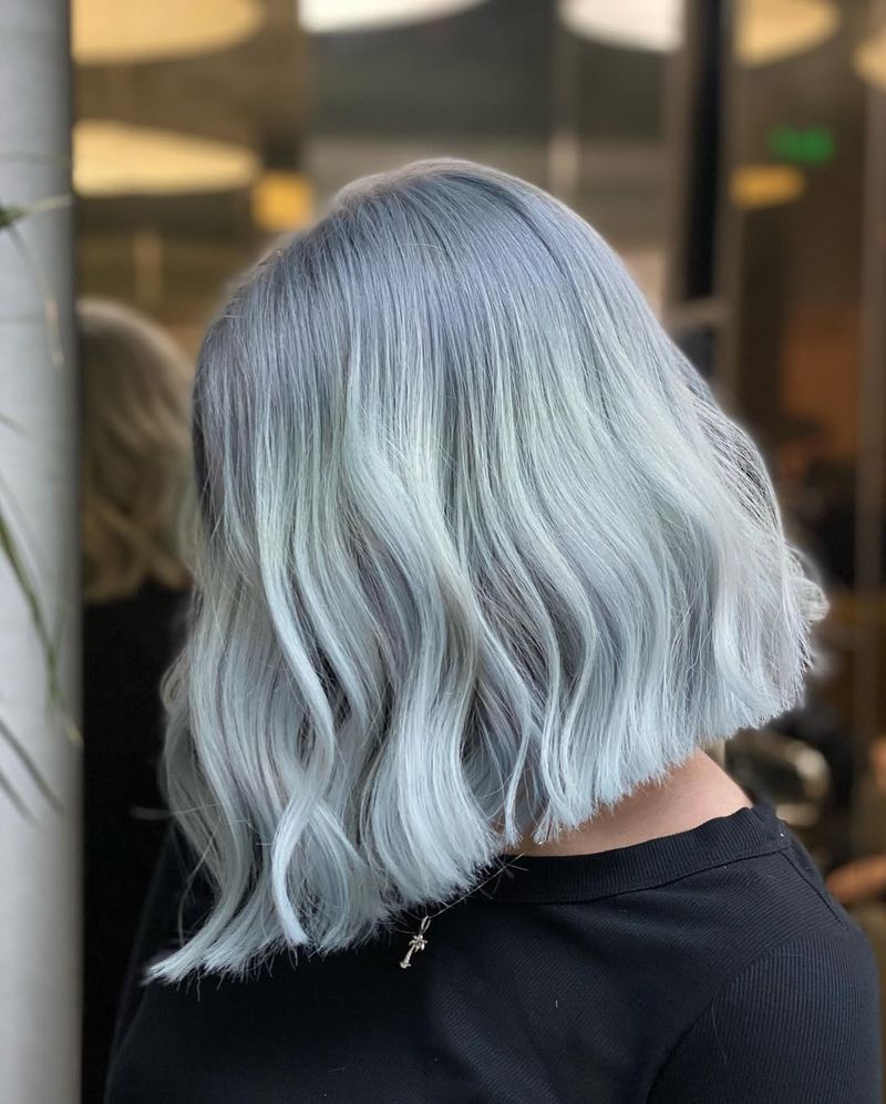Azul prateado