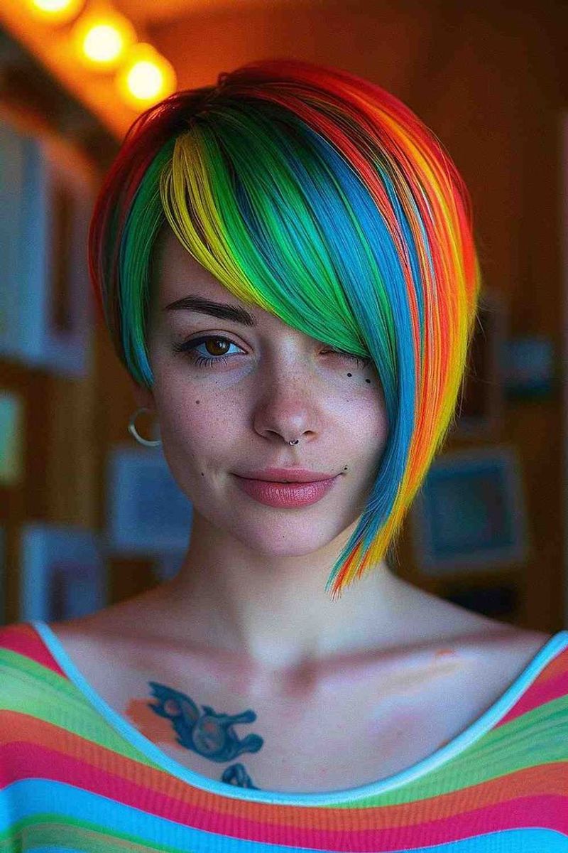 Multicolored Asymmetry