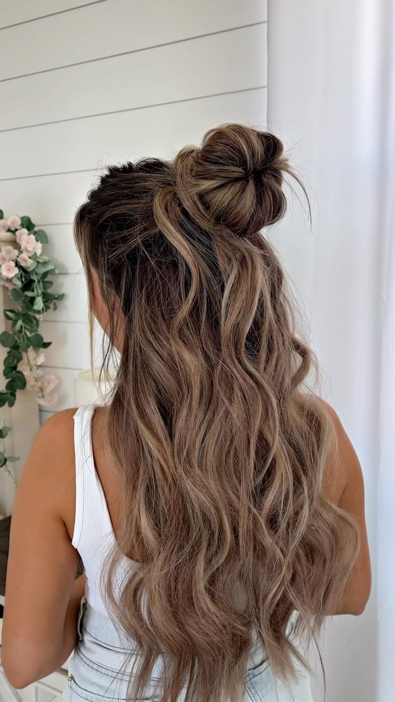 Half-Up Topknot