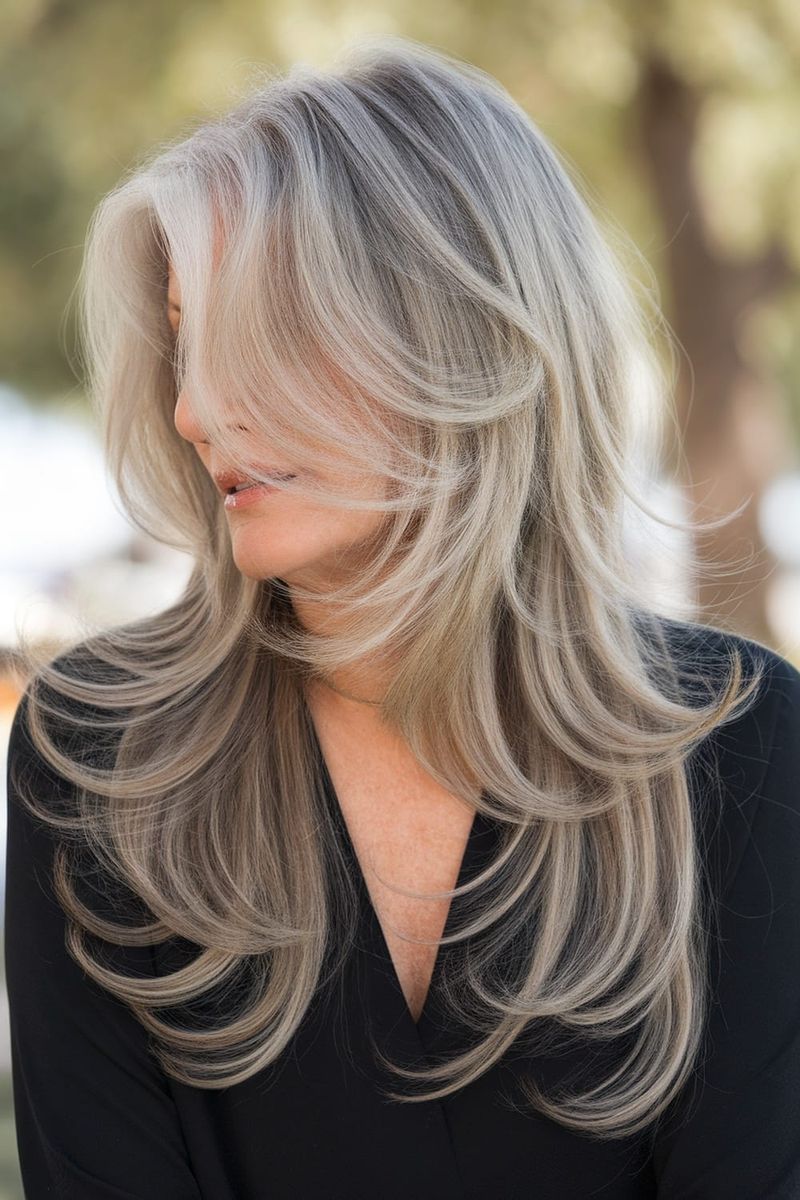 Graceful Ombré Waves