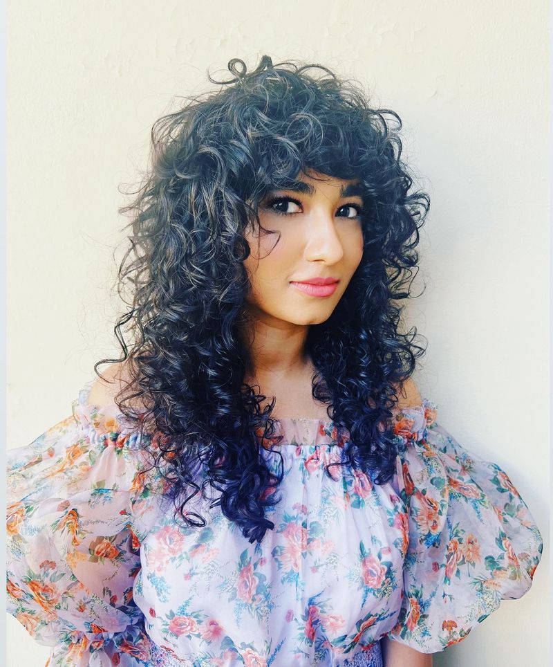 Feathered Ends For Natural Curls