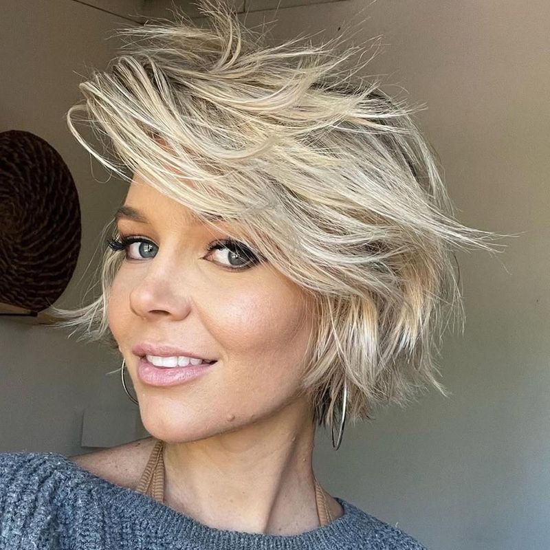 Pixie Cut with Volume on Top