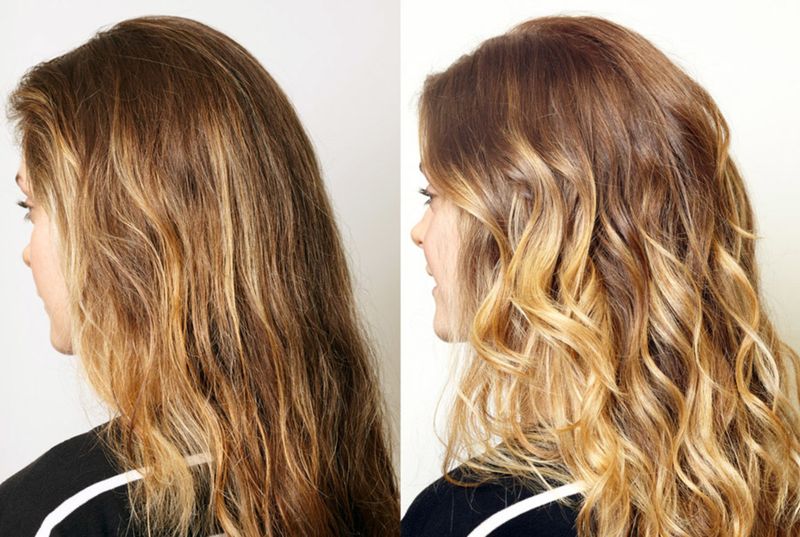 Balayage Highlights at Home