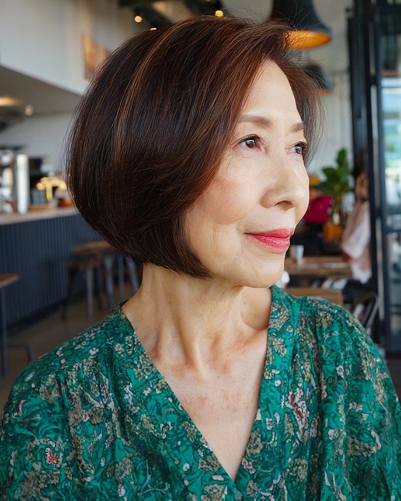 Rounded Bob with Volume