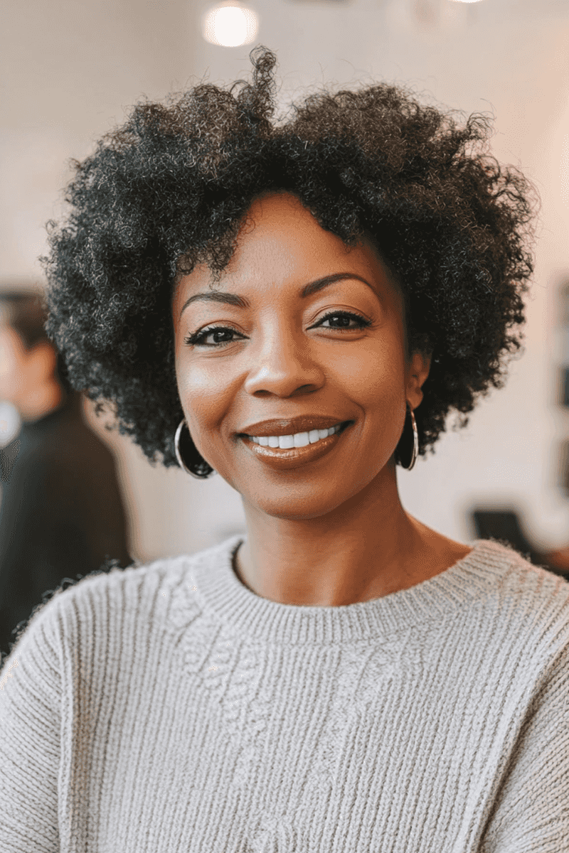 Soft Tapered Afro