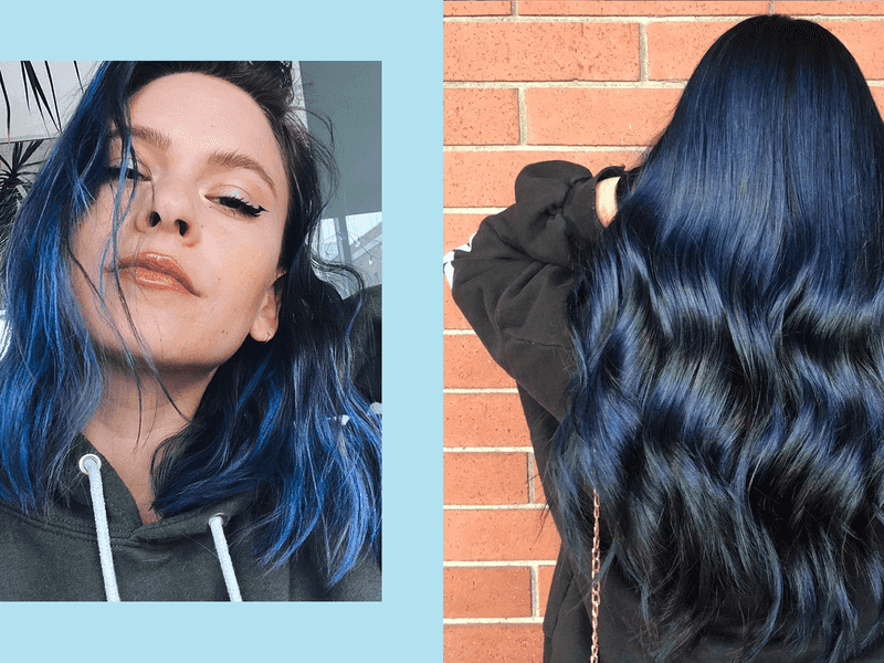 Regret: Blue-Black with Purple Undertones