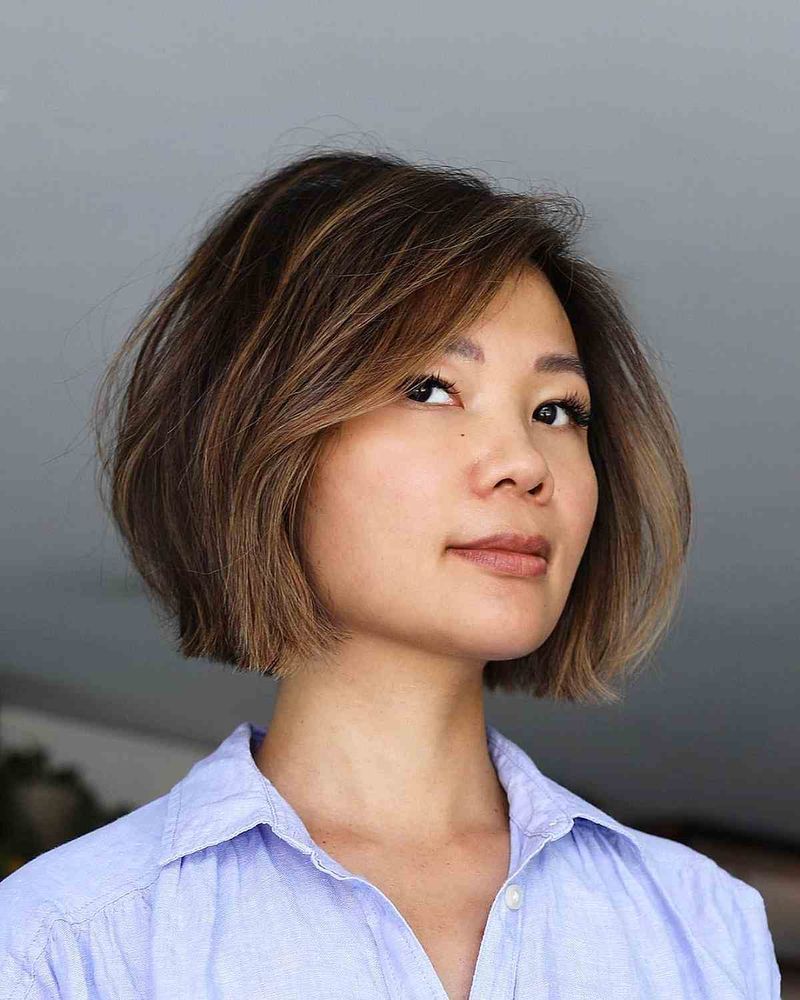 Classic Bob with Subtle Layers