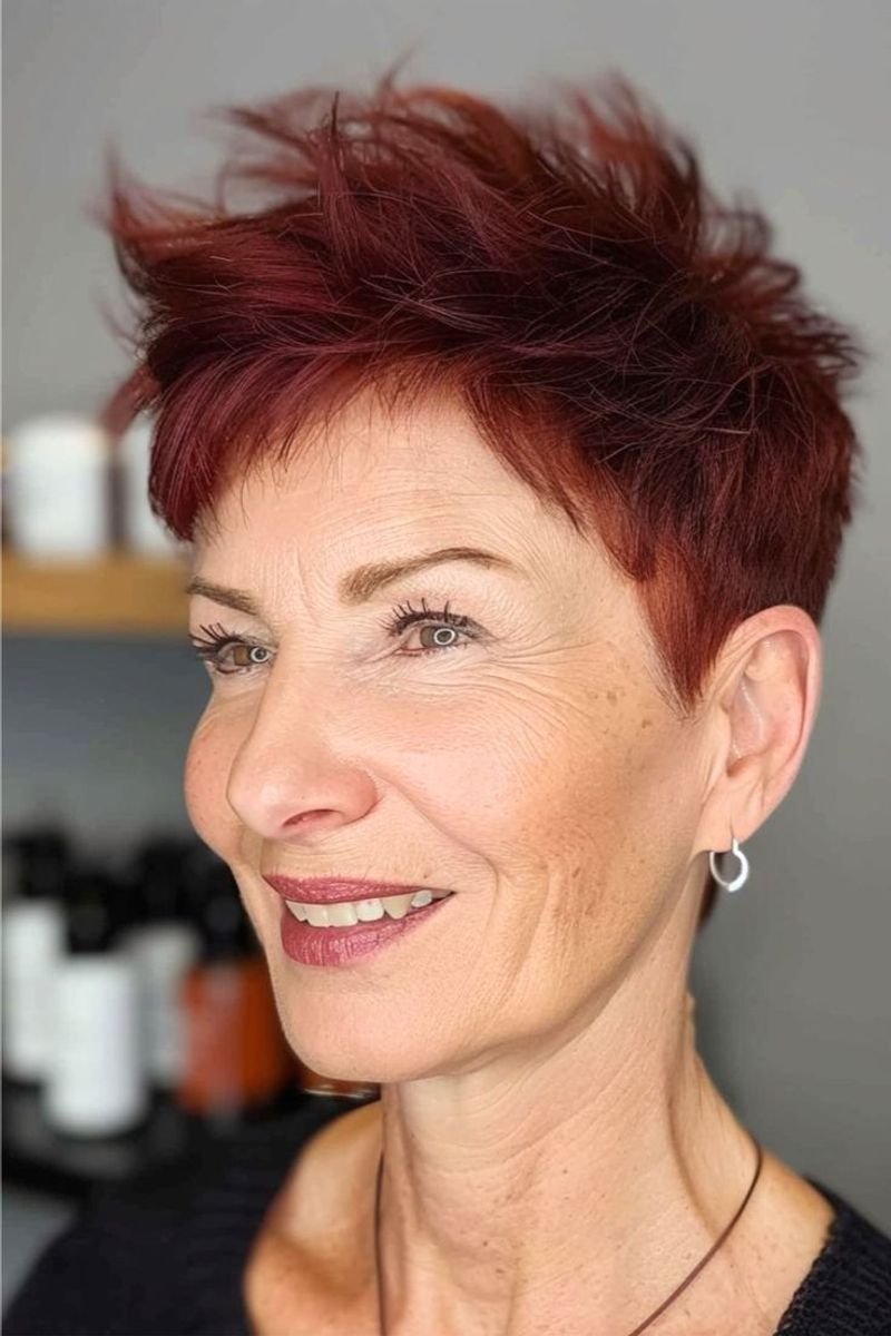 MISS: Spiky Textured Pixie