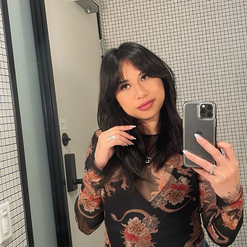Curtain Bangs for the Trendsetter