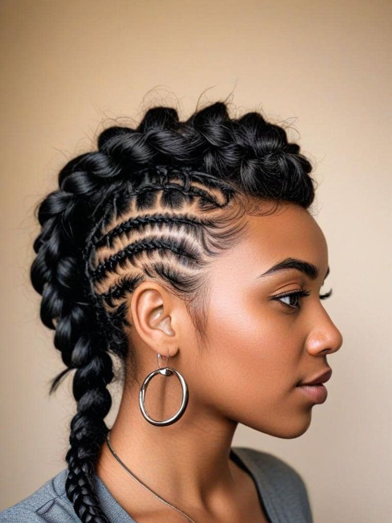 Braided Mohawk