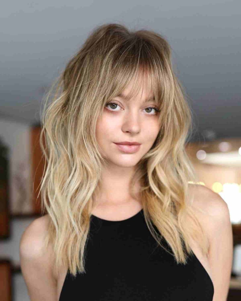 Choppy Mid-Length Cut