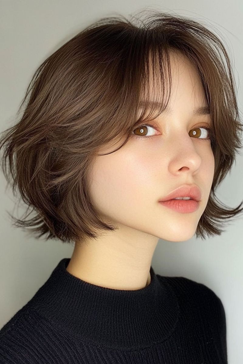 Wispy Layered Bob