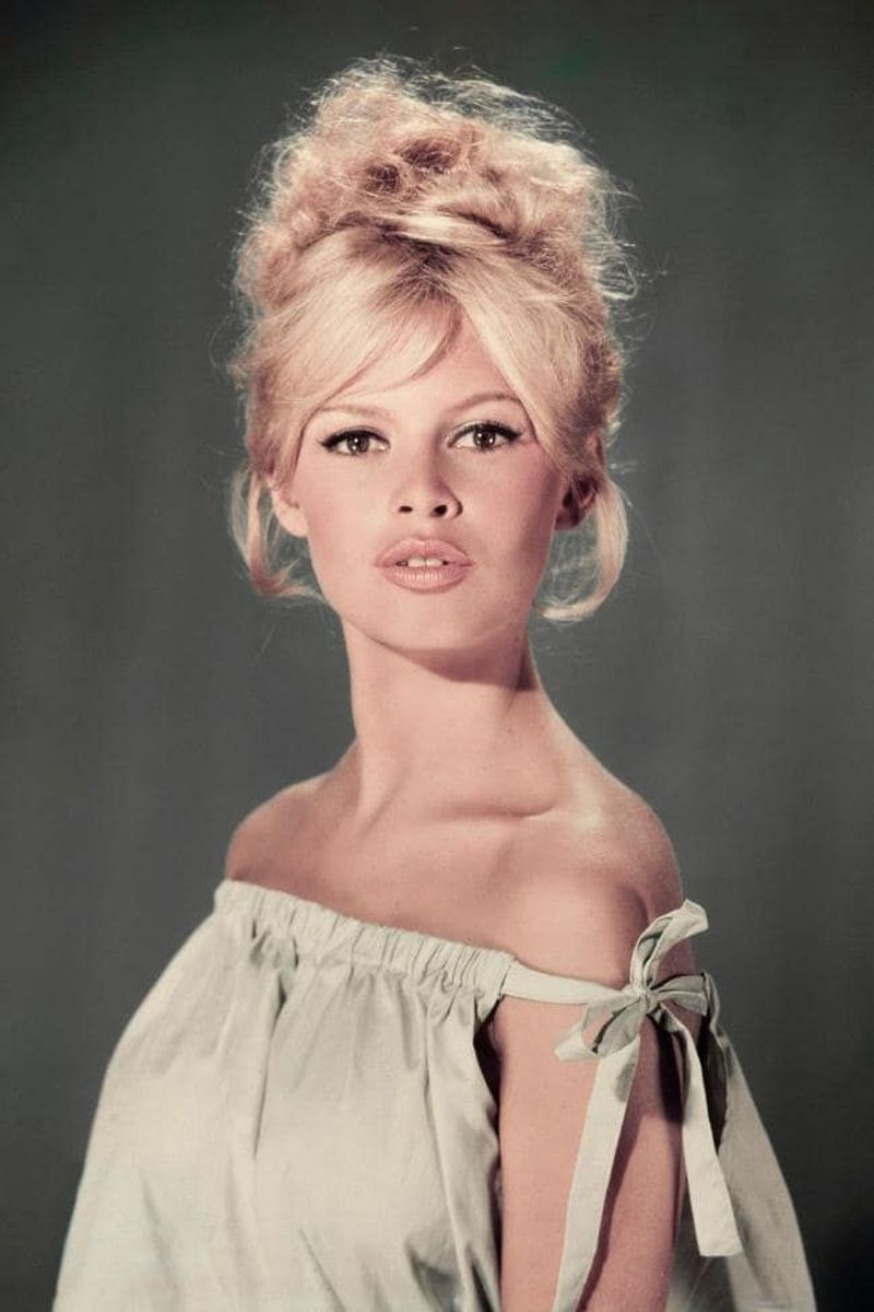 Brigitte Bardot's Tousled Beehive