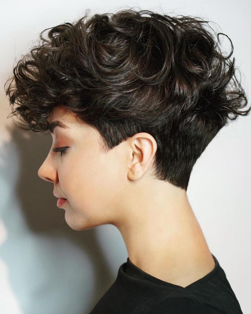 Pixie desgrenhado