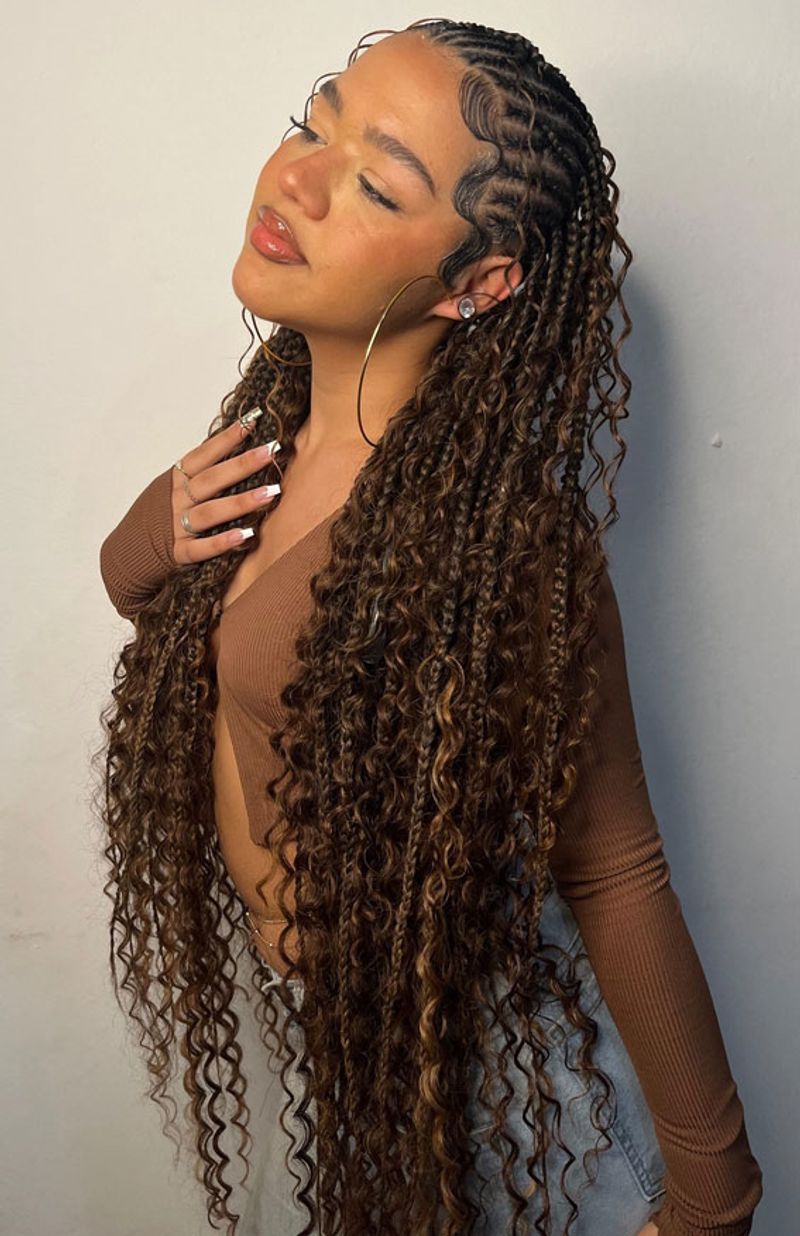Goddess Box Braids