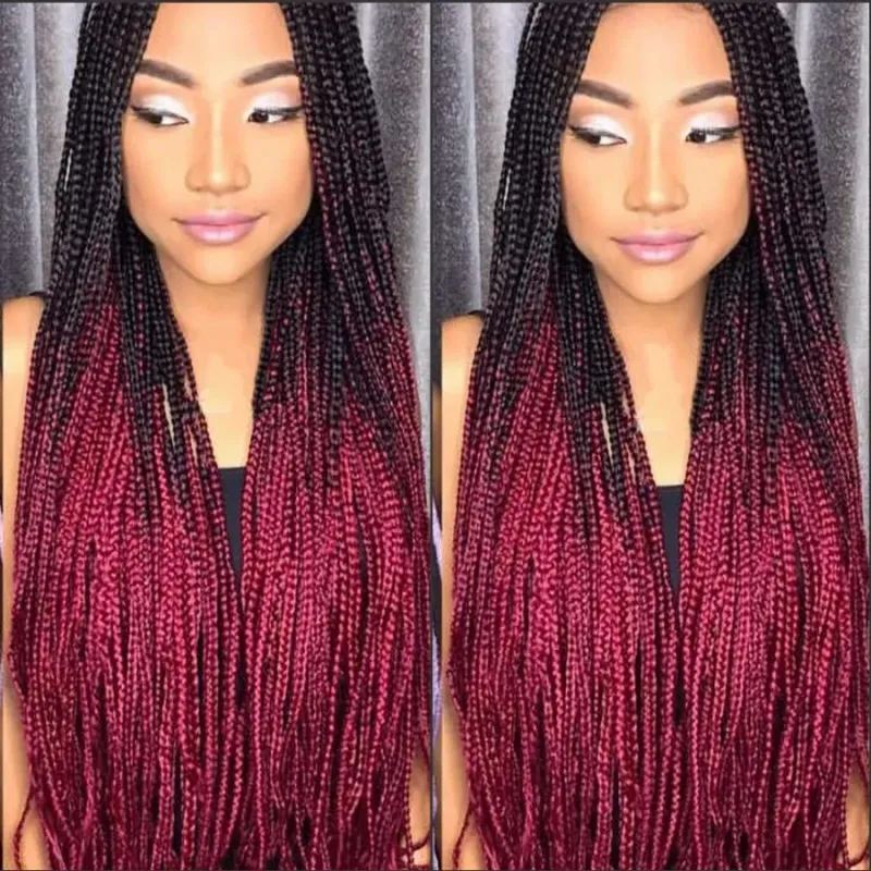 Ombré Micro Braids