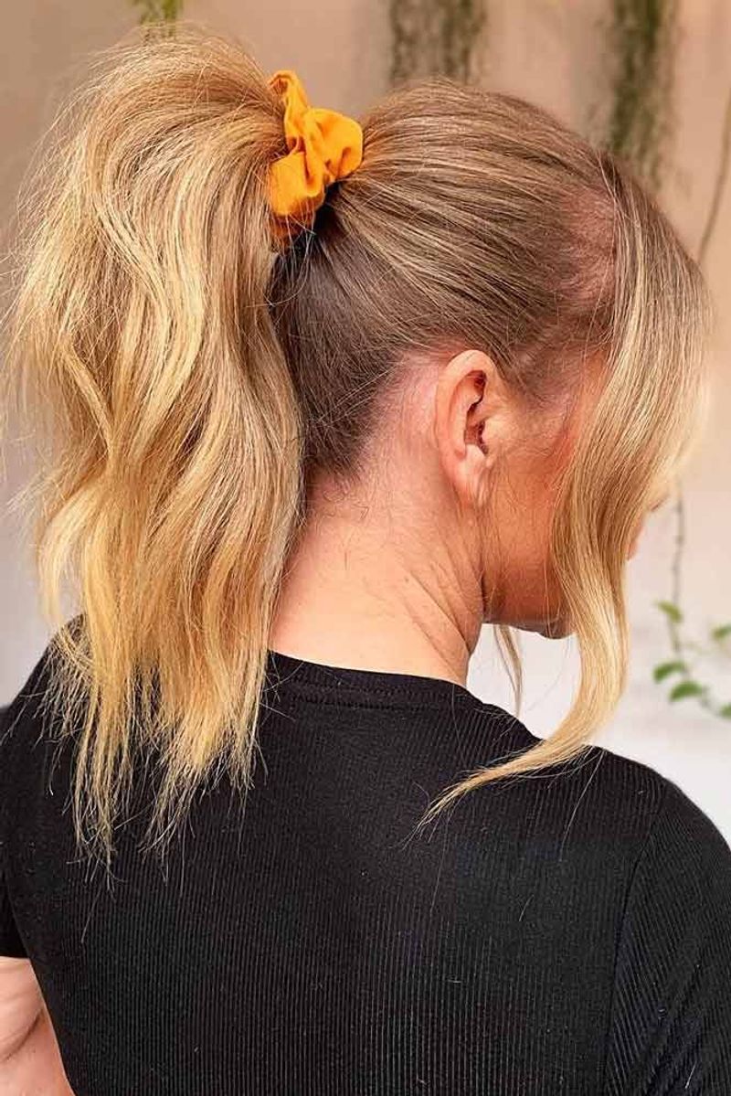 Scrunchie Ponytails