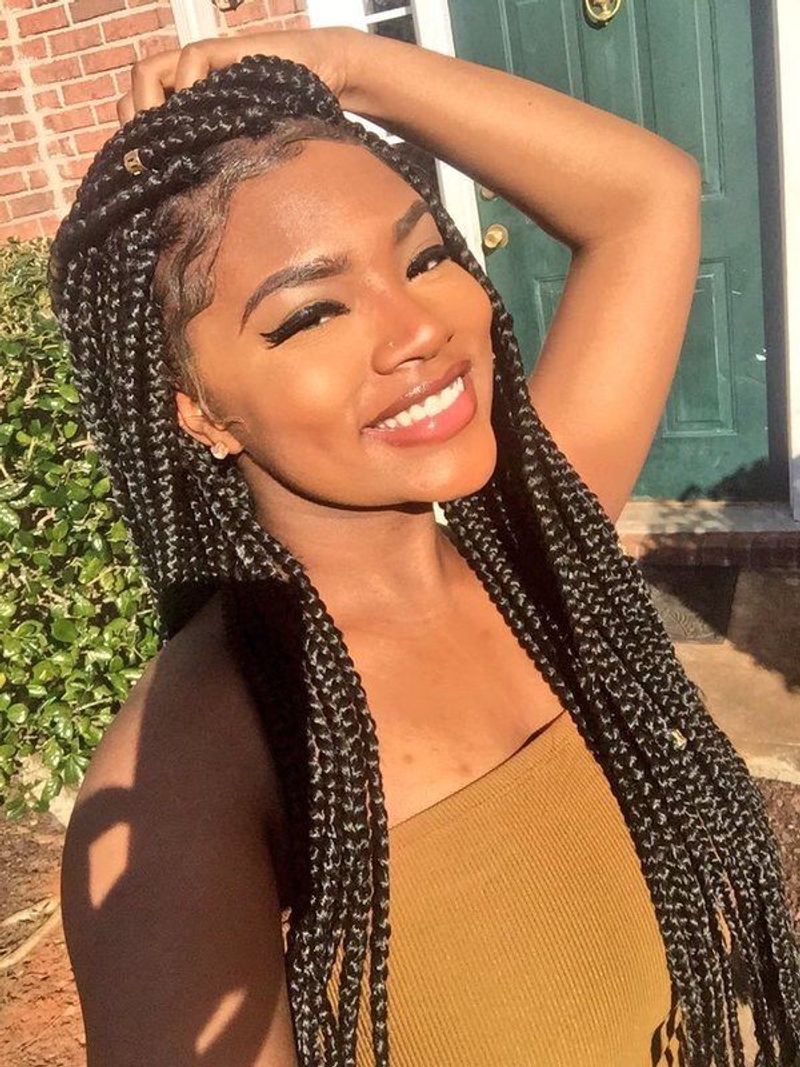 Heavy Goddess Box Braids