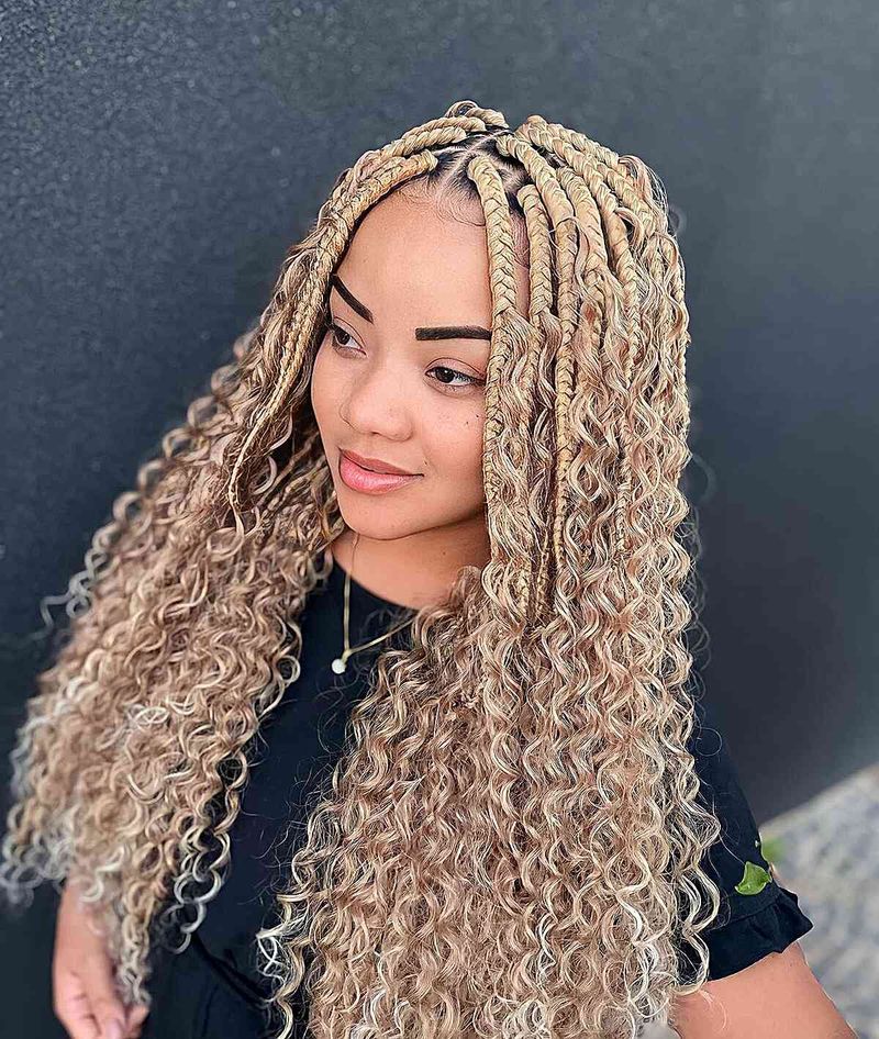Goddess Micro Braids