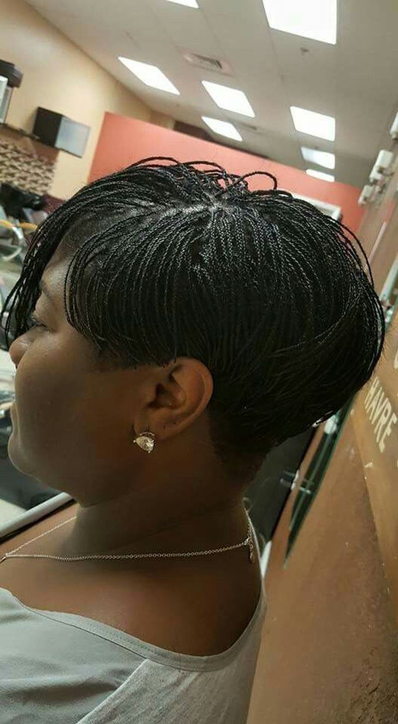 Micro Braid Pixie