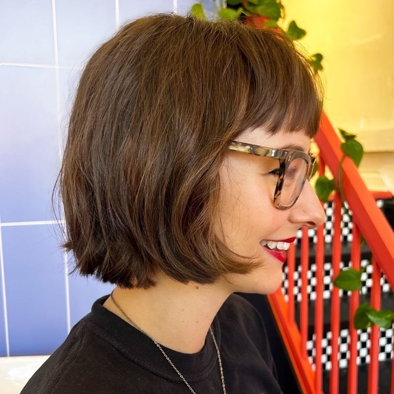 French Bob With Micro-Layers