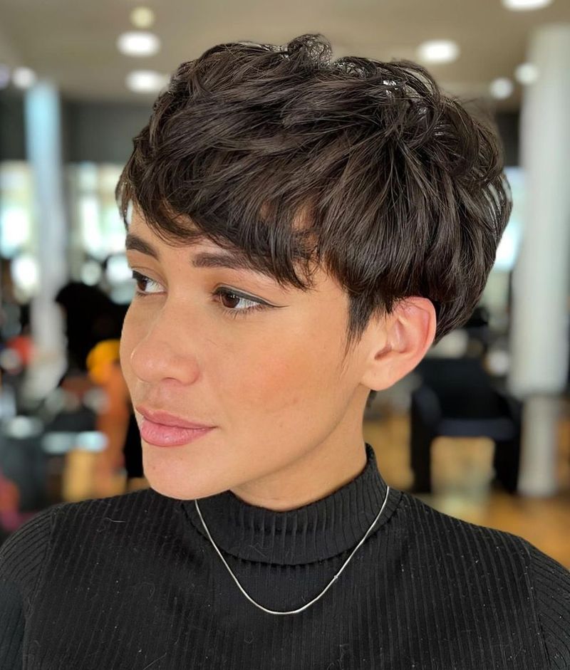 Textured Pixie Wedge