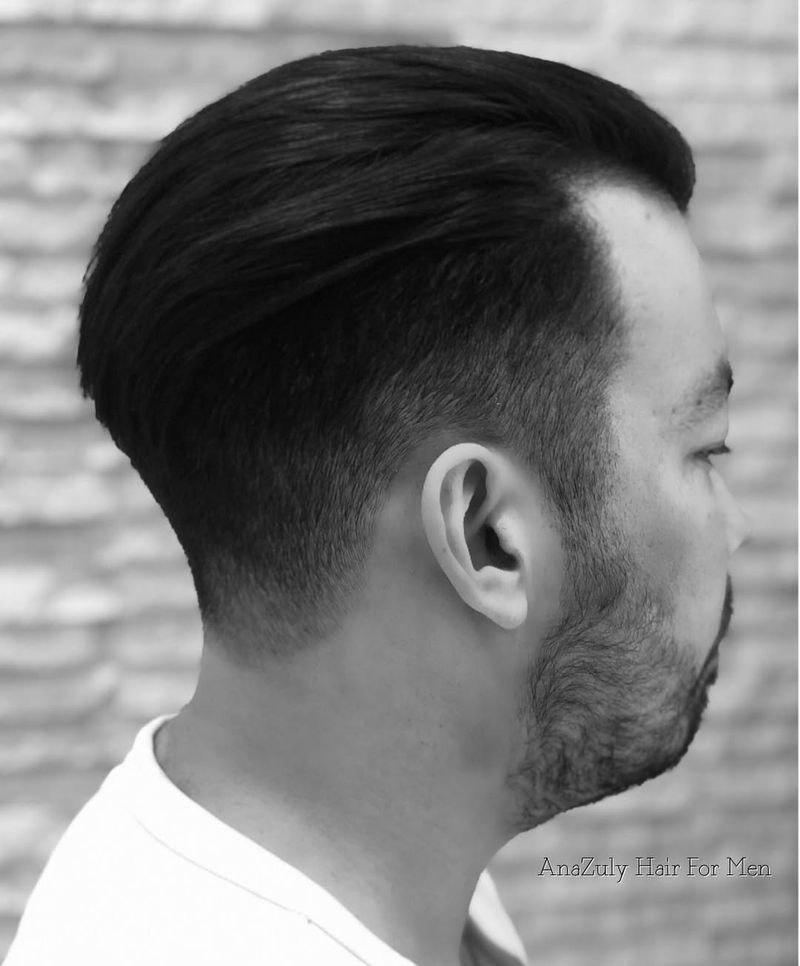 Refined Long Top with Undercut