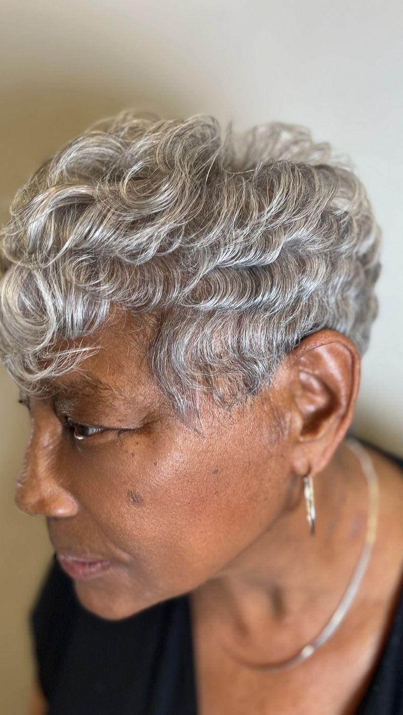 Long Pixie with Wispy Fringe