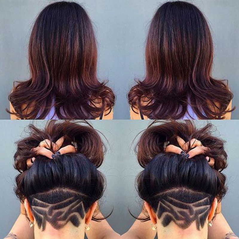 Angled Nape Undercut