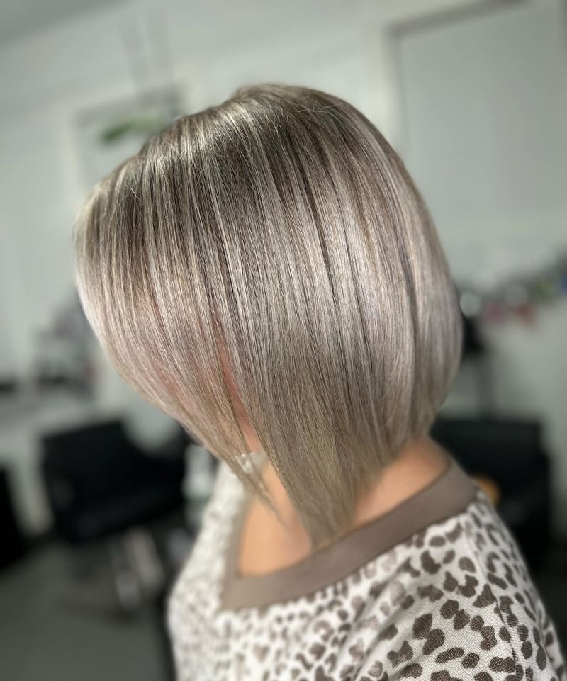 Smoky Blonde Bob