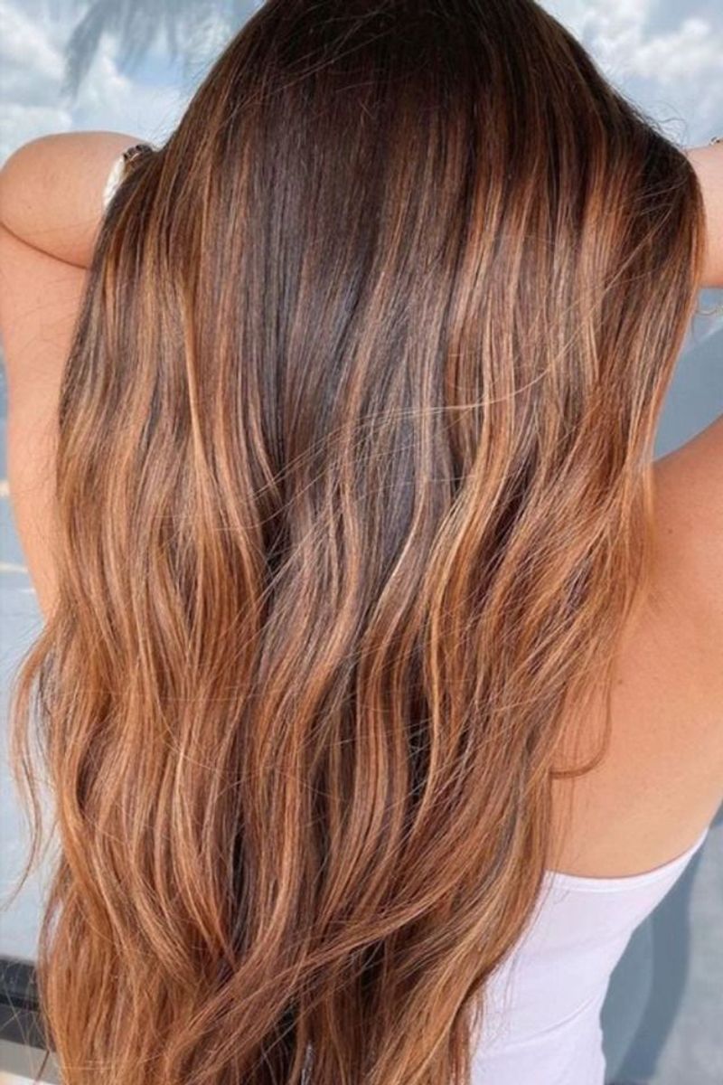 Buttery Caramel Balayage