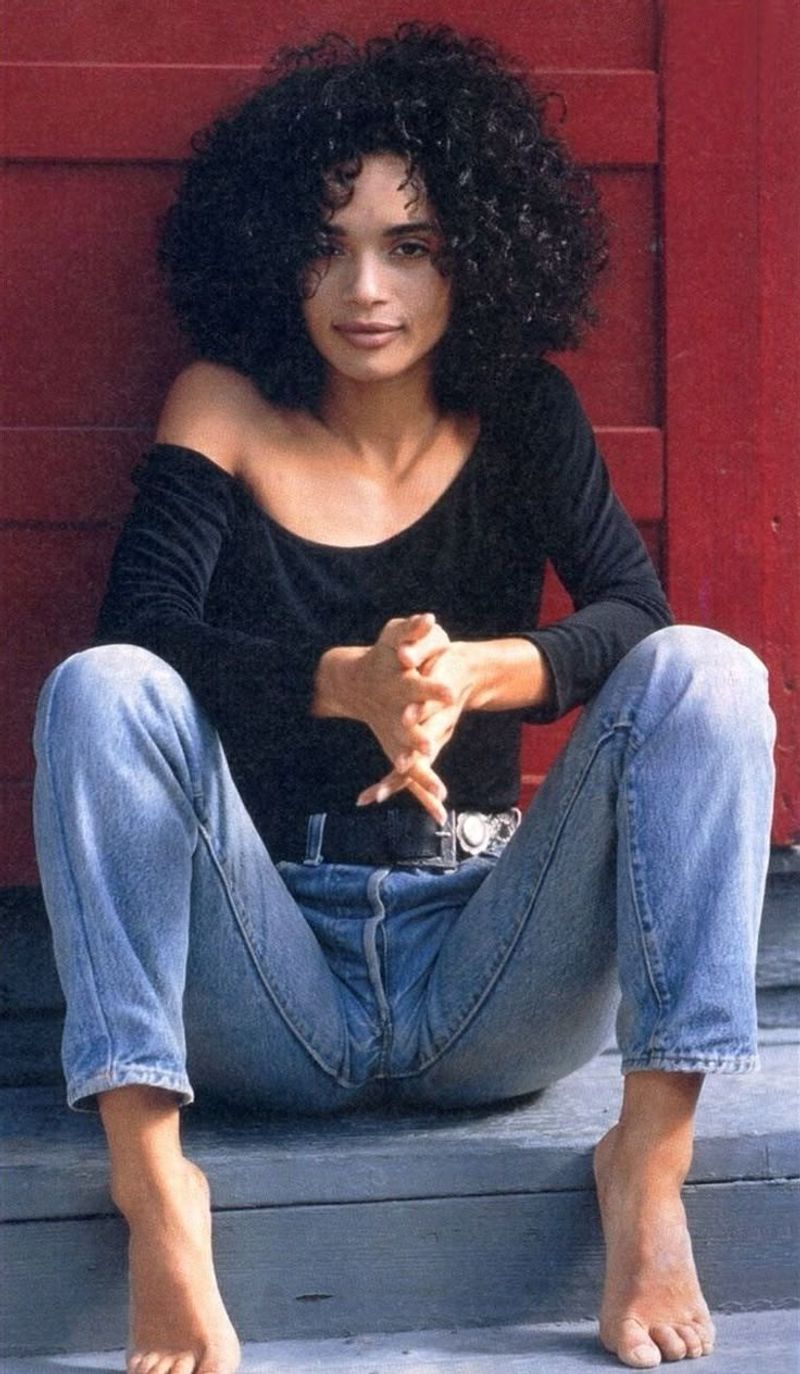 Lisa Bonet's Textured Curls