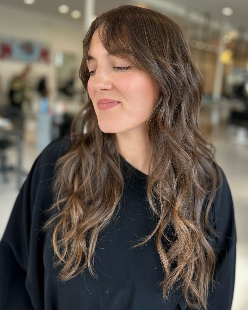 Side-Swept Bangs for the Romantic