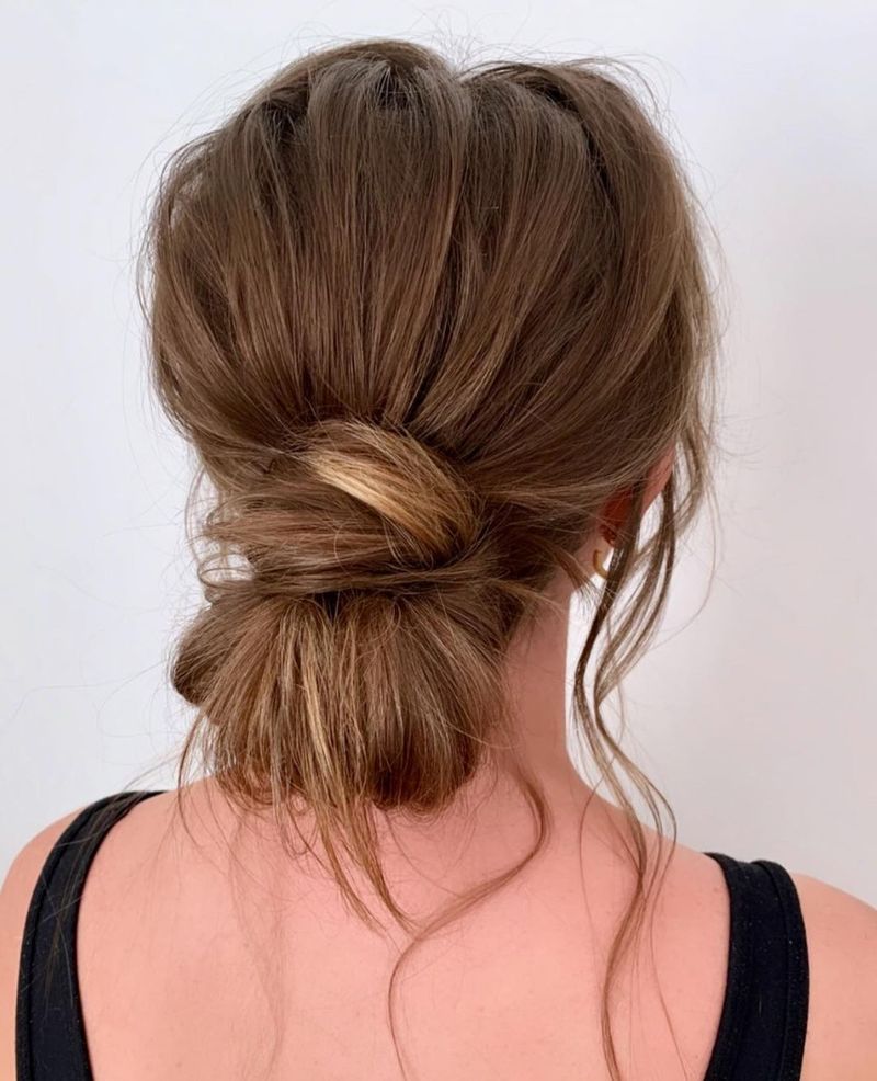 Casual Low Chignon