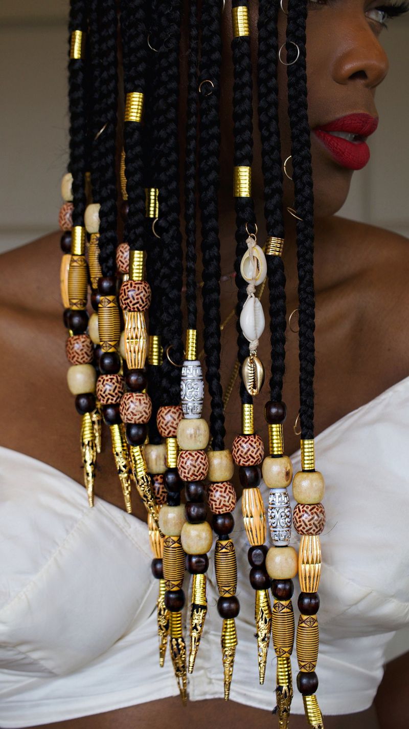 Micro Braids with Beads