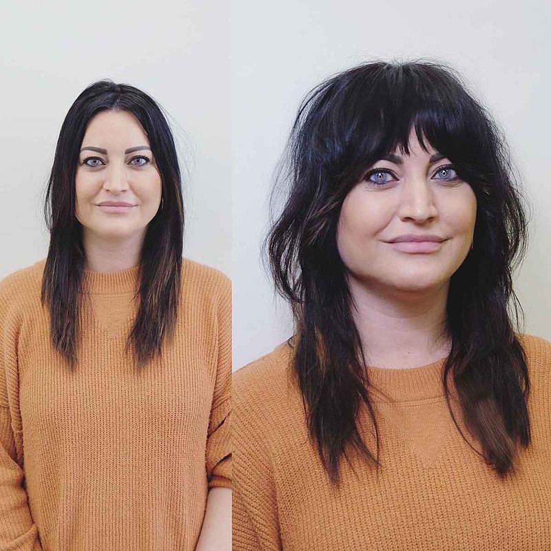 Thin, Flat Hair With Oversized Clothing