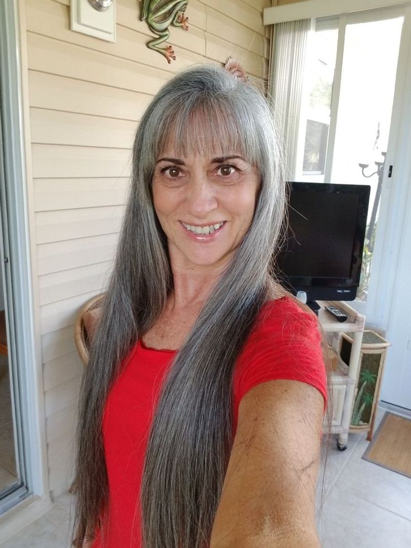 Super-Long Straight Hair