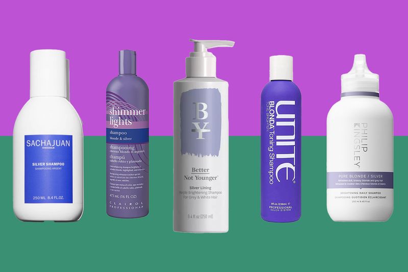 Using the wrong shampoo for aging hair