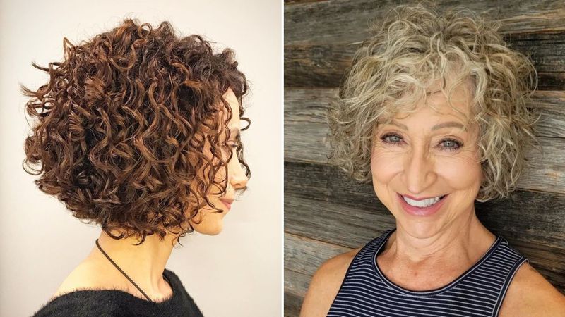 Permed Tight Curls