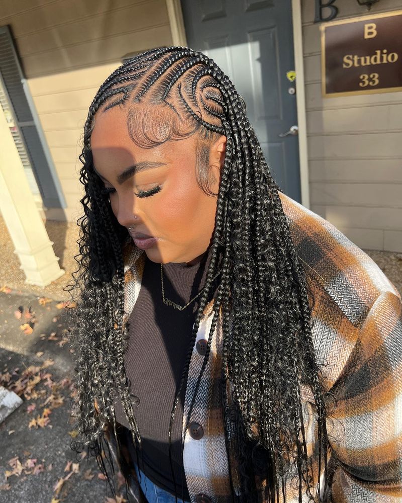 Trenzas tribales