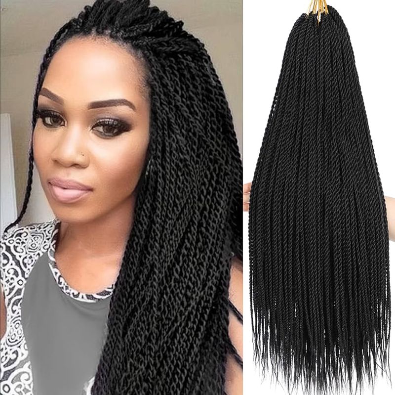 Senegalese Twist Crochet Braids