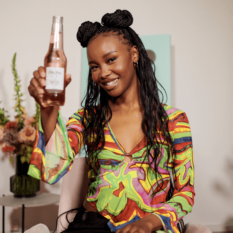 Space Bun Knotless Braids