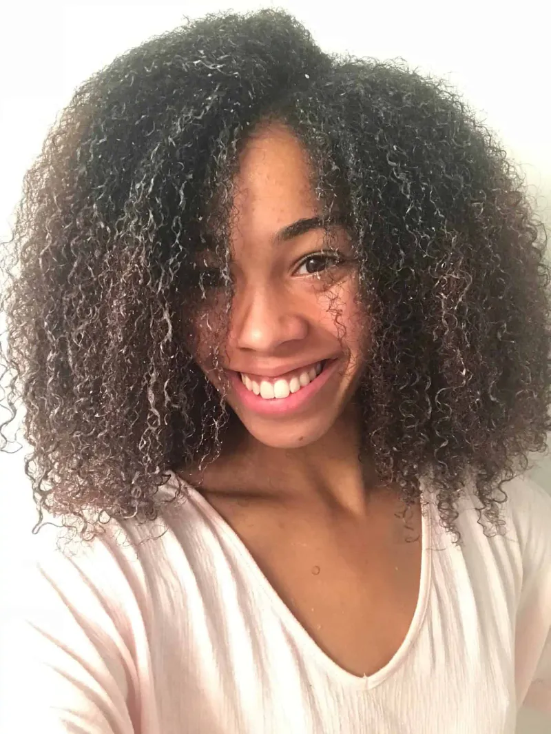 Defined Wash-and-Go Curls