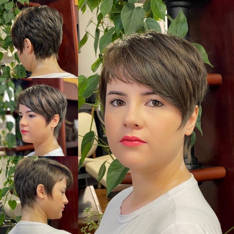 Undercut Accent Pixie