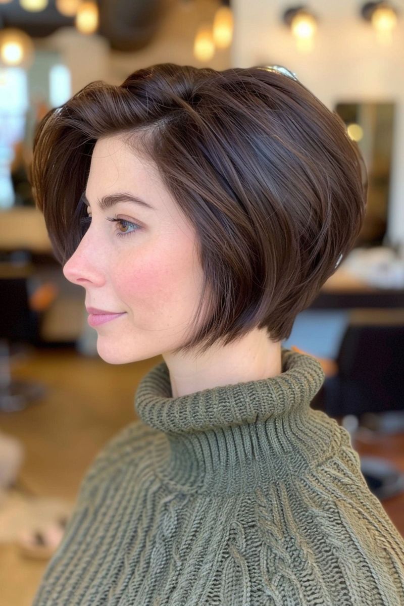 Sleek Straight Pixie Bob